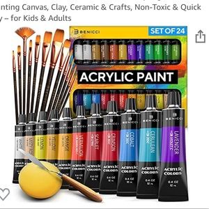 New Acrylic Paint Set